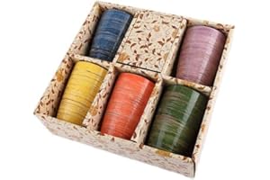 lachineuse - Coffret 5 Verres en Céramique Japonais - Coloris Bleu, Jaune, Orange, Vert & Mauve - Vaisselle Japonaise Design Zen & Coloré - Tasse Mug pour Thé, Café, Boissons - Cadeau Asie Chine Japon