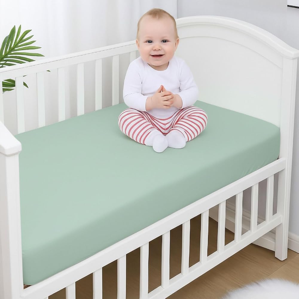 %100 Pamuk Penye, Lastikli Full Kenar Bebek Çarşafı – Oeko-tex Sertifikalı, Yumuşak ve Nefes Alabilir, Organik Pamuk, Anne Yanı, Çocuk Beşik Çarşafı
