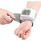 Soapow Automatic Digital LCD Display Wrist Blood Pressure Monitor Tonometer Sphygmomanometers Pulsometer