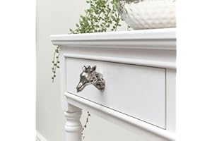 Melody Maison Silver Giraffe Drawer Knob