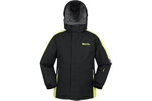 Mountain Warehouse Raptor warme Winterjacke für Kinder - wasserdichter Parka für Jungen und Mädchen, für extreme Kälte und Schnee, Ski-Jacke mit Taschen