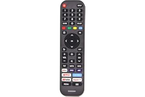 SIUMAL Nuevo Mando a Distancia EN2G30H para Hisense Smart TV LCD LED Ultra HD TV - No es Necesario configurar