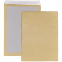 200 Enveloppes Cartonnées Rigides A3 (320 X 430 Mm) – Dos Carton Renforcé, Fermeture Adhésive – Protection Documents Fragiles