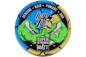 HEY JOE! Genuine Hair Pomade Men's Duo 100 ml 2-in-1 Tin with Extra Strong Hold Matte Finish - Professional Hair Styling Product
