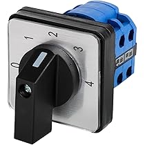 Interruttore Selettore A 4 Posizioni - Commutatore A Camma 32A 690V Con 12 Terminali, Modello LW26-32 - Foto 12