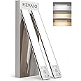 EZVALO Under-Unit Light Kitchen 25 cm, 80 LED Cabinet Lighting with Motion Sensor and 3 Colour Temperatures, 1900 mAh Dimmable USB Rechargeable Cabinet Light, Wireless (Pack of 2)