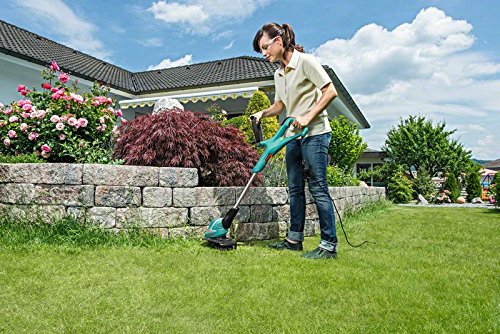 Bosch DIY Rasentrimmer ART 30, Doppelfadenspule, Pflanzenschutzbügel, Karton (550 Watt, Schnittkreisdurchmesser 30 cm) - 3