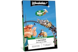 TICK&BOX Tick’nBox – Coffret Cadeau Parc Astérix – entrées valable Tous Les Jours d’Ouverture du Parc - Vivez Une expérience gauloise Unique – Idée Cadeau Originale