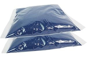 Ghisi Walter Sabbia Colorata Decorazione Sottile 0,4-0,7 mm 2 kg (Blu Notte)