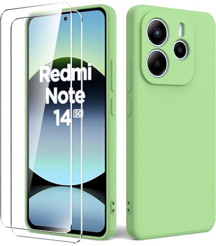 Kit Cover + Pellicola Vetro Temperato Per Xiaomi Redmi 13C &ndash; Custodia Silicone Morbido Trasparente
