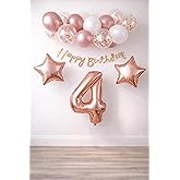 4 Yaş Rose Gold Konsept Doğum G&uuml;n&uuml; Seti