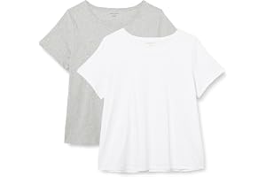 3 Confezioni T-Shirt Classiche Donna Girocollo Manica Corta 100% Cotone Stedman Taglia 12