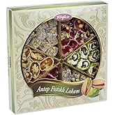Tuğba Kuruyemiş Cevizli Antepli Karışık Lokum 430 gr(Turkish Delight)
