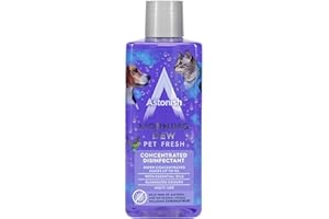 Astonish 3 in 1 Multi-Purpose Super Concentrated Disinfectant with Long Lasting Fragrance, Morning Dew Pet Fresh, 300ml