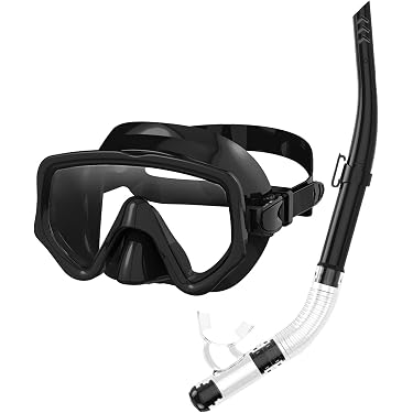 Kit Plongée Masque + Palmes + Tuba Adulte - Set Snorkeling Complet