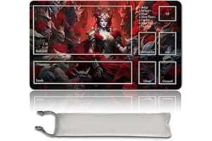 MPLR BOARD GAME INNISTRAD CRIMSON VOW KEY ARTWORK - Premium mata do gier TCG 60x35cm kompatybilna z podkładką do gier OCG CCG RPG MTG, podkładką pod mysz