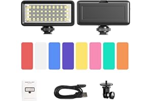 F1TP Lampe de plongée sous-marine de 39,6 m haute puissance à intensité variable pour GoPro Hero12/11/10/9/8/7/5/6, DJI Osmo Action, 2/3, AKASO, Insta360, Wolfang GA100, Mini caméra d'action