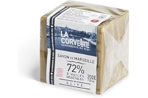 La Corvette Cube of Marsylia mydło oliwkowe Ecocert Film 200 g