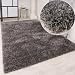 Produktbild Paco Home Shaggy Teppich Hochflor Langflor leicht Meliert Qualitativ u. Preiswert Uni Grau, Grösse:160x230 cm