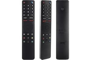 YiBiChin Nuevos XMRM-010 Mando a Distancia Compatible con Xiaomi L32M6-6AEU L32M5-5ASP L55MS-5A L65M5-5ASP L43M5-5ASP Modelo, con Función de Voz