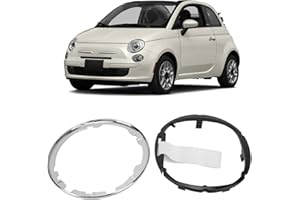 RANKOMU 71775051 Anneau de botte de soufflet de levier de vitesse, remplacement de l'anneau de botte de soufflet de levier de changement de vitesse de voiture pour Fiat 500 500c 2009‑2015