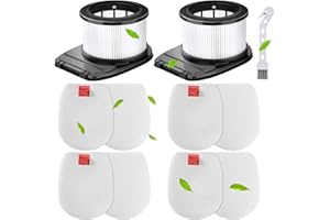 Rebirthcare iz300ukt filter for shark hoover iz300 iz300uk iz300ukt iz320 iz320uk iz320ukt cordless stick vacuum cleaner anti hair wrap filters replacement parts spare kit