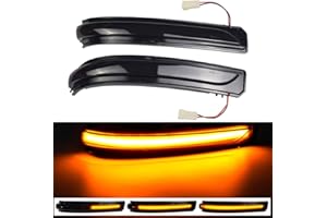 HACREYATU Indicatore di direzione dinamico a LED specchietto retrovisore per Mercedes Benz A B Class W169 W245 2008 2009 2010 2011