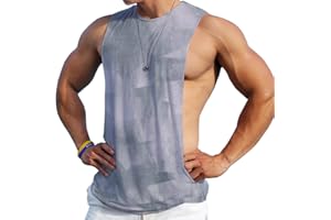 YCHNAIM Camiseta sin Mangas sin Mangas para Hombre