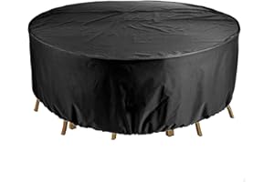 AKTIVE Funda Impermeable Protectora para Mesa Redonda, Multicolor, 120 x 60 cm
