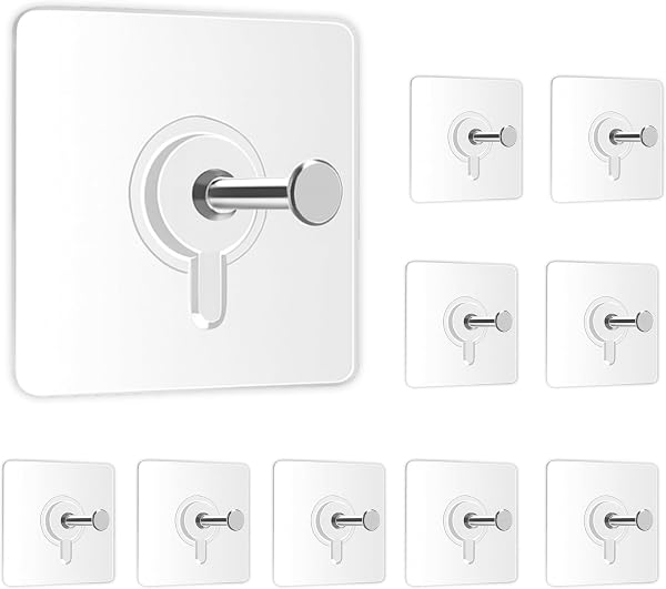 Zulaxy Photo Frame Hooks for Wall Without Drilling, 10 Pack Self Adhesive…