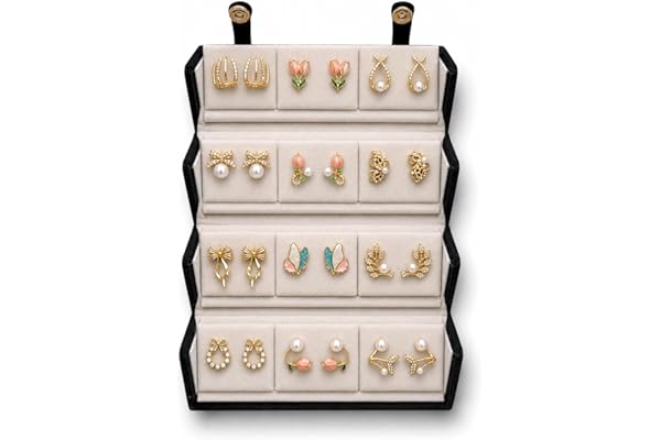 Shining Diva Fashion 12 Pairs Set Earrings for Women Girls with Stylish Organizer Box | Valentine Birthday Rakshabandhan Gift