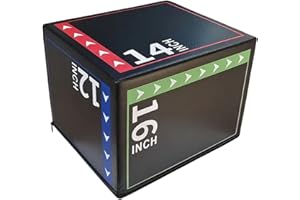 ‎BAOBLAZE Baoblaze Plyometrische Sprungbox, Sprungtrainingsgerät für und Erwachsene, robuste Plyo-Box, Krafttraining für Fitnessübungen
