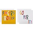 Hallmark Good Luck Cards - Pack of 10 in 2 Bright Designs
