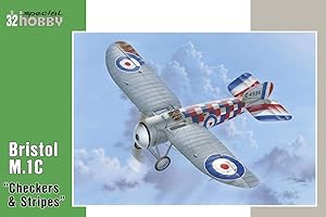 SPECIAL HOBBY Modellino Aereo Bristol M.1C Checkers & Stripes Scala 1:32