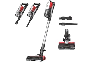 Hoover HF9 HF910H Ultra mocny odkurzacz akumulatorowy 21,6V, wydajny bezszczotkowy silnik 350 W, szczotka antyskrętna, duża żywotność 30 min, funkcja turbo, intuicyjny wyświetlacz LED, lokalizacja Park&Go