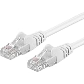 PremiumCord Patch Cable Cat 6 UTP, 1Gbit/s, Cable Ethernet, LAN, Conectores RJ45, Flexible y Robusto, AWG 26/7, Conductores 1