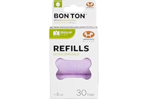 UNITED PETS Refill Lilla per Bon Ton Regular, Sacchettini Biodegradabili per Cani