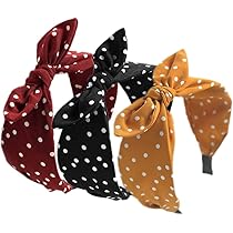 Lot De 8 Bandeaux à Cheveux Tendance Avec Nœuds Croisés Faits à La Main - Couleurs Unies - Accessoires Pour Cheveux Pour Femmes Et Filles - 8 Couleurs