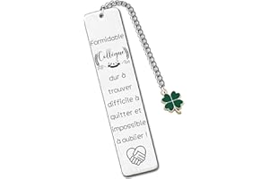 QTZXZX Idee Cadeau Femme Noel Cadeau Anniversaire Femme Original Utile Marque Page Idée Cadeaux de noel Pour Collegue de travail Cadeaux Anniversaire Amie Soeur Collegue Meilleure Amie (4)