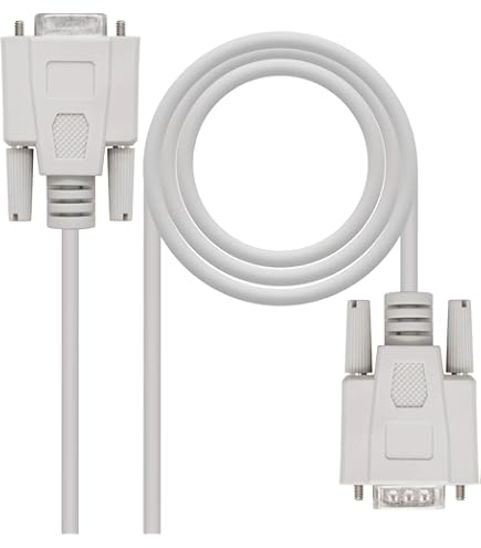 Cavo Seriale DB9 Femmina-Femmina 0.5m - Per RS-232, COM Port | 9 Pin Dritto Per Dati - Foto 2