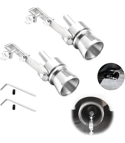 Tubo Di Scarico Sound Booster XL - Fake Turbo Sound Per Auto E Moto, Facile Montaggio