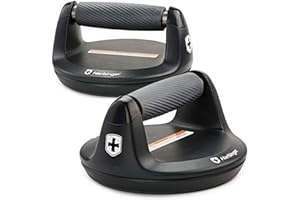 Harbinger Unisex's Pro Push Up Stands, Black, One Size