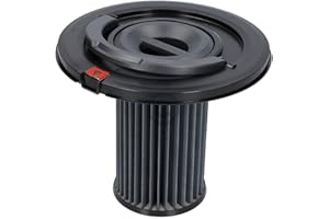 DL-pro Filtro de láminas con mango para aspiradoras Bosch Relaxx'x Ultimate Zoo Pro Animal 12017969 12027830 filtro cilíndrico