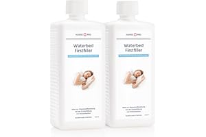 ‎HANSE PRO Hanse Pro Waterbed Firstfiller, 2 x 500 ml I Optimale Erstbefüllung von Wasserbetten I Extra starker Schutz I Wasserbett-Pflege I Spezial Konditionierer I Hochwirksam gegen Baktieren und Algen