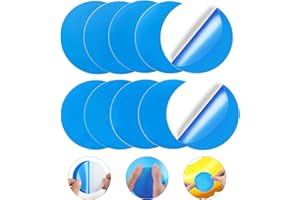 Bogoro 10 Stück Selbstklebend Unterwasser,Selbstklebende Reparaturflicken Pool,Pool Reparaturset Unterwasser,PVC Pool Flicken,Poolflicken Reparatur für Wasserbett, Aufblasbaren Sofas/Pools
