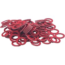 10 Joints Cuir 1/2 (15/21) - Pour Raccords D'arrosage Eau Froide - Marque SD SIDER