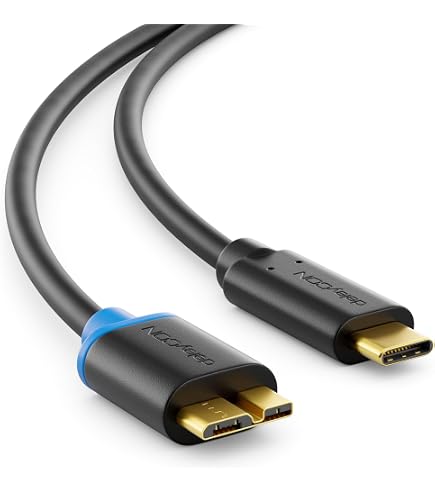 Blendend Cavo USB 2.0 tipo A maschio a Mini USB a 5 pin maschio, con una lunghezza di 0,5 metri. Ideale per collegare dispositivi Mini USB al computer