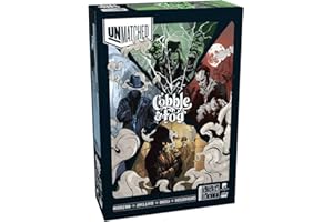 Iello , Unmatched - Cobble & Fog , Card Game , Ages 9+ , 2 to 4 Players , 30 mins Minutes Playing Time