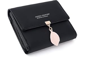 ANYWN PrettyNuo portmonetka damska, mała, z frędzlami, skóra PU, portmonetka dla kobiet