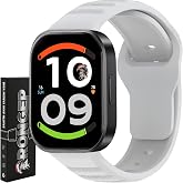 Rongep Xiaomi Redmi Watch 6/5/4/Mi Band 9 Pro/8 Pro ile Uyumlu Rugged Loop Kordon Rahat ve Yumuşak Mi Band 9 Pro Kordon Pin-a